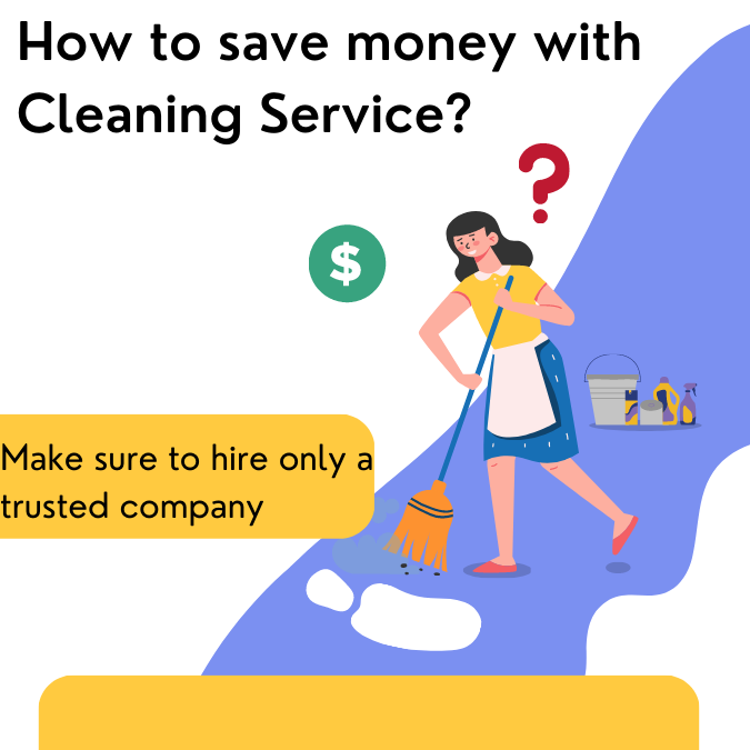 Save money with house cleaning service